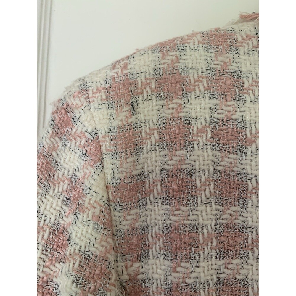 Kasper Pink and White Tweed Blazer - Picture 7 of 16